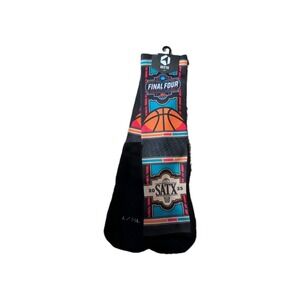 NCAA Mens Final Four San Antonio 2025 Souvenir Socks L/XL Rock'Em Socks New